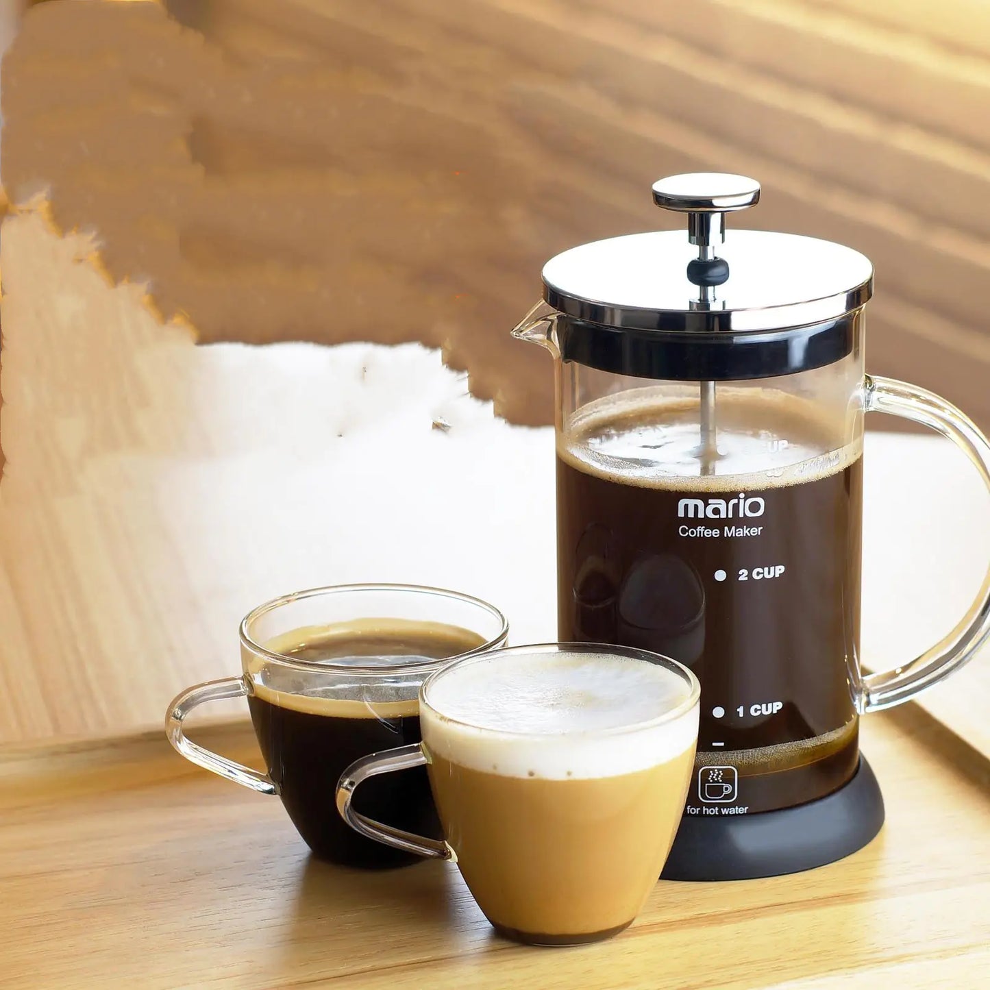 Cafetera francesa para té