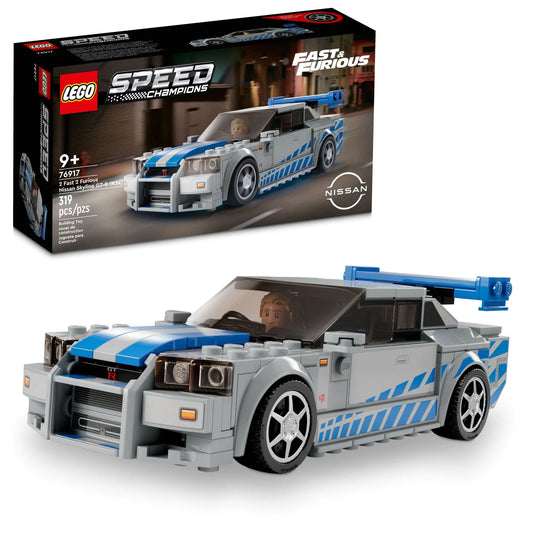 LEGO 2 Fast 2 Furious Nissan Skyline GT-R (R34) (319 Piezas)